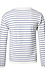 Striped Front Knot Long Sleeve Thumb 2