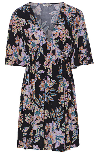 Flutter Sleeve Mini Dress Slide 1