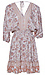 Floral 3/4 Sleeve Mini Dress Thumb 1