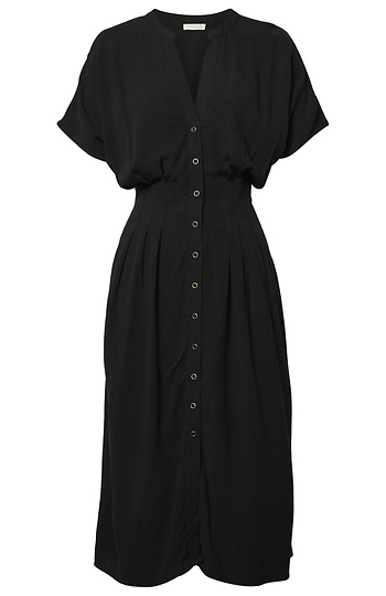 Button Front Maxi Dress Slide 1