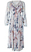 Mesh Floral Shirred Maxi Dress Thumb 1