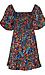 Floral Smocked Mini Dress Thumb 2