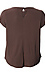 Front Pleat Short Sleeve Top Thumb 2