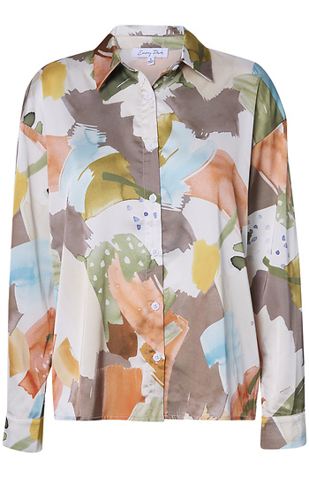 Printed Button Up Top Slide 1