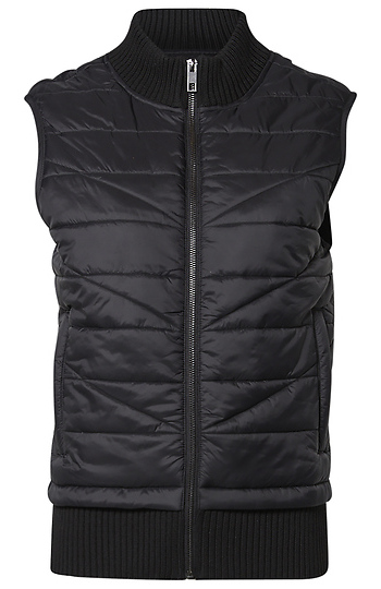 Sleeveless Quilted Vest Slide 1