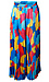 Geo Print Wide Leg Pants Thumb 1