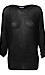 Loose Knit Dolman Sleeve Top Thumb 1