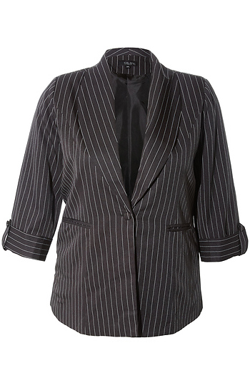 Pinstripe Blazer Slide 1