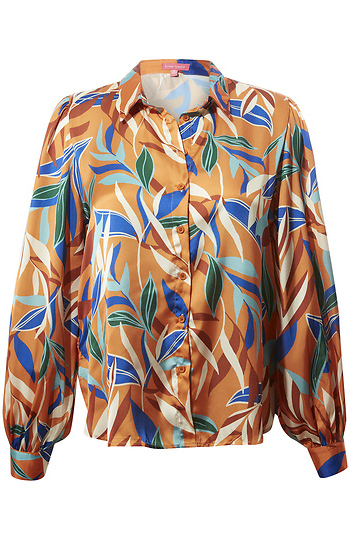 Tropical Printed Blouse Slide 1