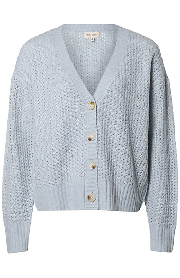 Thread & Supply Open Weave Cardigan Slide 1