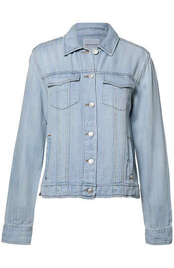 Thread & Supply Lightweight Denim Jacket Slide 1