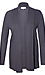 Ribbed Collar Brushed Cardigan Thumb 1