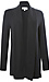 Ribbed Collar Brushed Cardigan Thumb 1