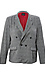 Double Breasted Fitted Blazer Thumb 1