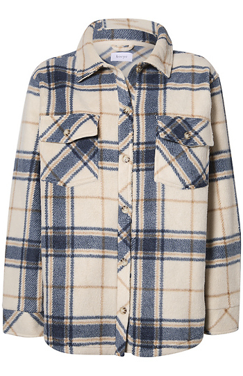 Thread & Supply Plaid Shacket Slide 1