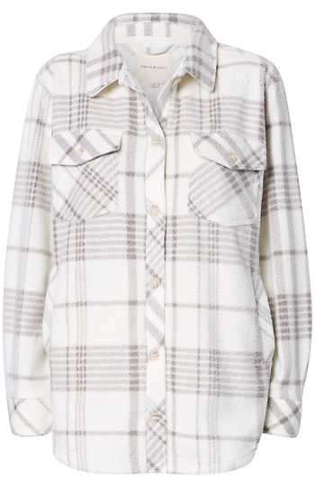 Thread & Supply Plaid Shacket Slide 1