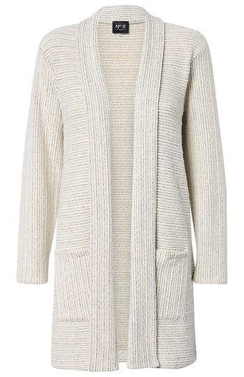 Vertical Knit Cardigan Slide 1