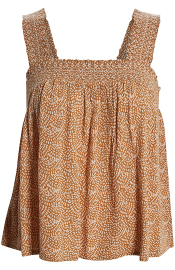 Sleeveless Smocked Top Slide 1