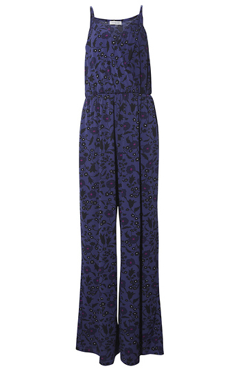 Floral Sleeveless Jumpsuit Slide 1
