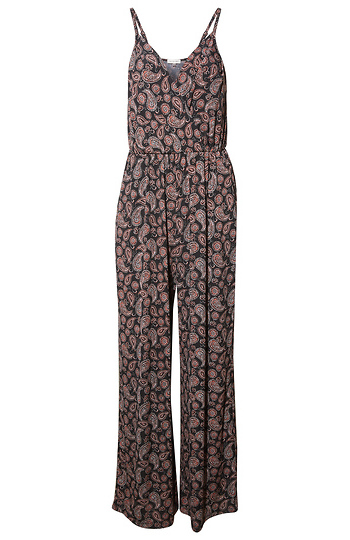 Paisley Print Jumpsuit Slide 1