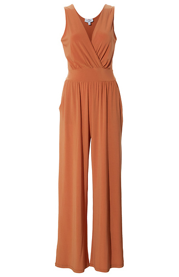 Elle Surplice Sleeveless Jumpsuit Slide 1