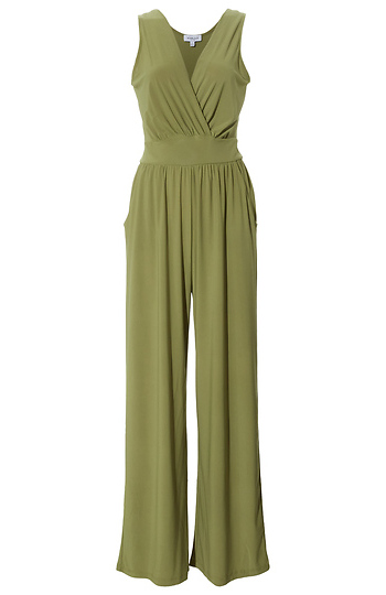 Elle Surplice Sleeveless Jumpsuit Slide 1