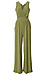 Elle Surplice Sleeveless Jumpsuit Thumb 1