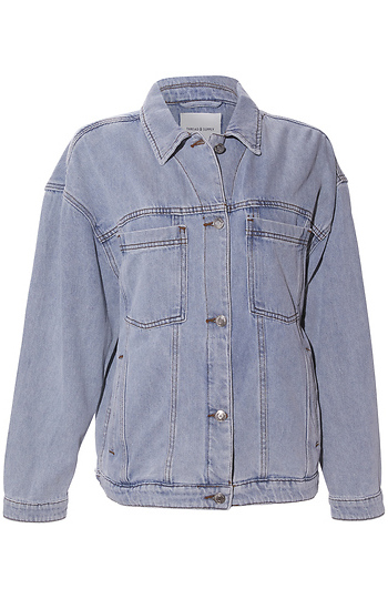 Thread & Supply Oversized Denim Jacket Slide 1