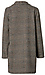 Long Sleeve Plaid Coat Thumb 2