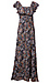 Flutter Sleeve Maxi Dress Thumb 1