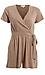 Surplice Romper with Side Knot Thumb 1