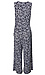 Surplice Side Tie Cropped Jumpsuit Thumb 2