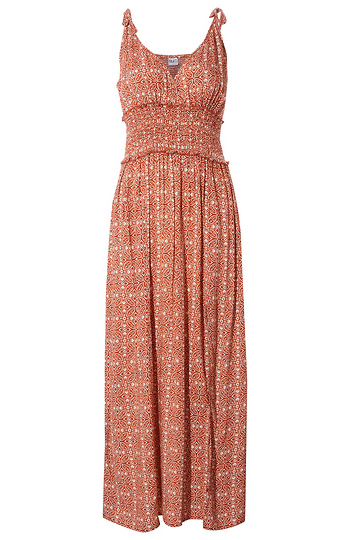 Tie Strap Midi Dress Slide 1