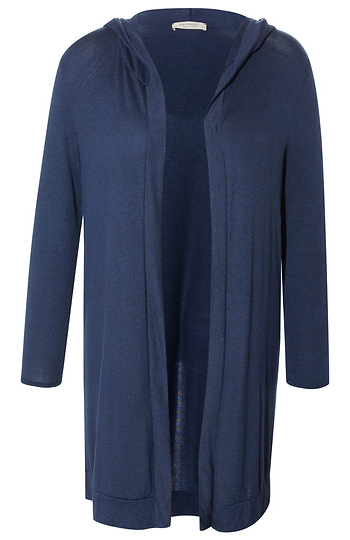Hooded Hacci Cardigan Slide 1