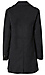 Notched Lapel Long Sleeve Coat Thumb 2