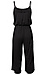 Petite Cropped Spaghetti Strap Jumpsuit Thumb 2