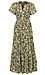 Printed V-Neck Maxi Dress Thumb 1