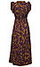 Printed Short Sleeve Dress Thumb 2