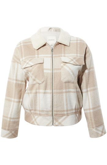 Thread & Supply Plaid Jacket Slide 1