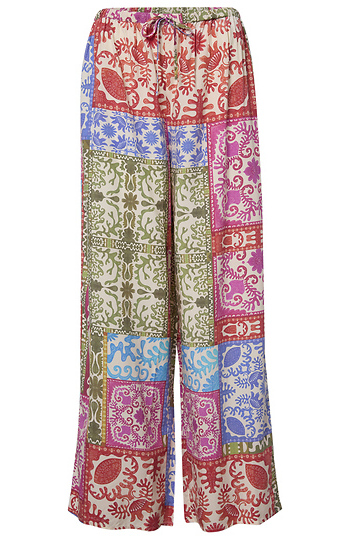 Drawstring Waist Pants Slide 1