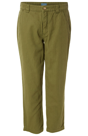 JAG High Rise Crop Chino Pant Slide 1