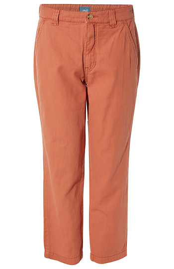 JAG High Rise Crop Chino Pant Slide 1