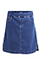 Denim Mid Rise Skort Thumb 1