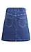 Denim Mid Rise Skort Thumb 2