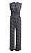 Surplice Floral Jumpsuit Thumb 1