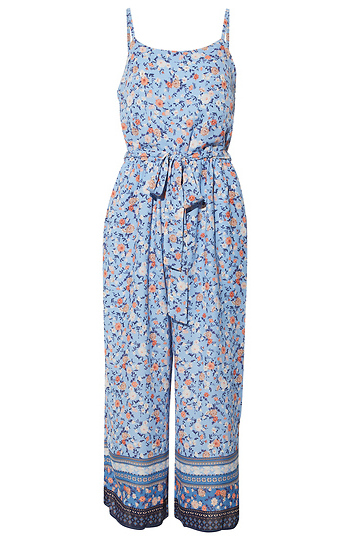 Front Tie Cami Jumpsuit Slide 1