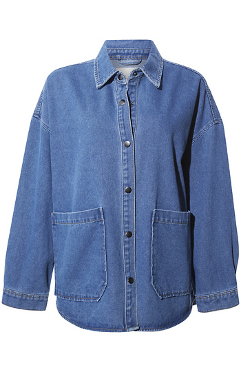 Thread & Supply Open Pocket Denim Jacket Slide 1