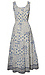 Abstract Floral Printed Dress Thumb 2