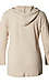 Ribbed Contrast Hoodie Thumb 2