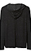 Ribbed Contrast Hooded Top Thumb 2